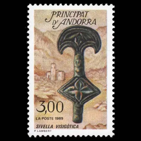 Produit De Marque Timbre Andorre N° 381 neuf sans charnière