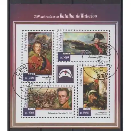Artisanat Saint-Thomas et Prince - 2015 - No 4839/4842 - Napoléon - Oblitérés