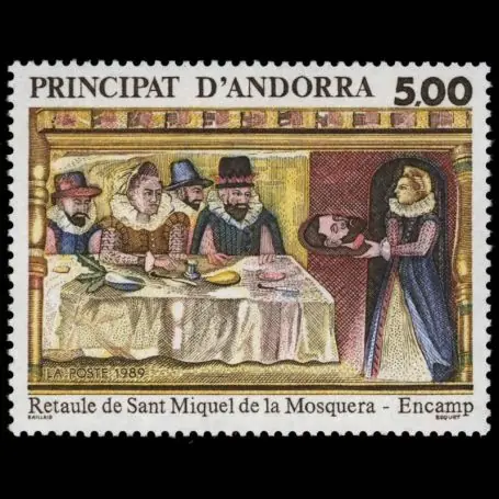 Offre Exclusive Timbre Andorre N° 384 neuf sans charnière