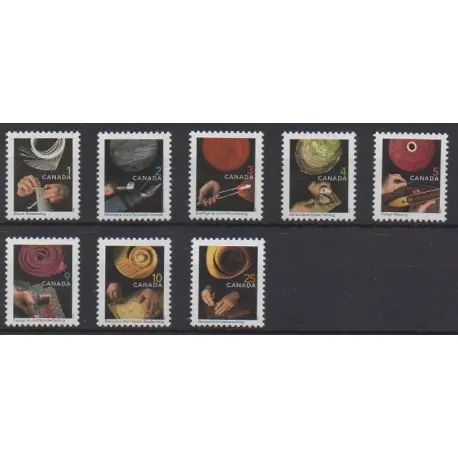 Nouvelle Collection Canada - 1999 - No 1650/1657 - Artisanat ou métiers