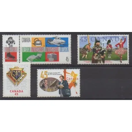 Prix Cassé Canada - 1997 - No 1524/1527