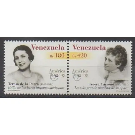 Venezuela - 1998 - No 2153/2154 - Célébrités En Vogue