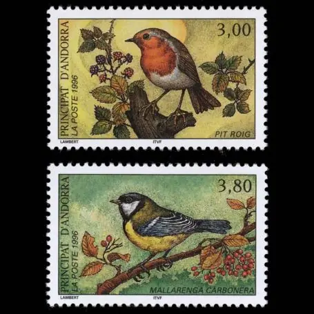 Prix Choc Timbre Andorre N° 470 au N° 471 neuf sans charnière