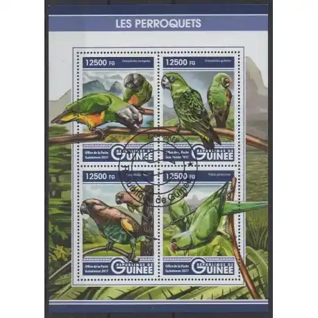 Acheter En Ligne Guinée - 2017 - No 8789/8792 - Oiseaux - Oblitérés
