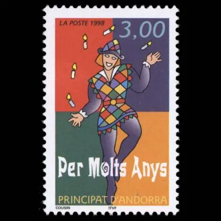 Prix Cassé Timbre Andorre N° 497 neuf sans charnière