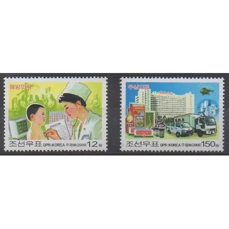 CdN - 2009 - No 3803/3804 - Santé ou Croix-Rouge Meilleure Vente