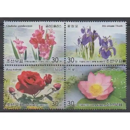 CdN - 2007 - No 3652/3655 - Fleurs Expédition Rapide