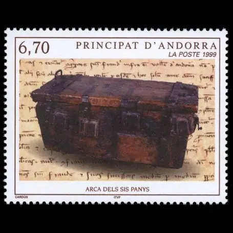 Achat Immédiat Timbre Andorre N° 523 neuf sans charnière