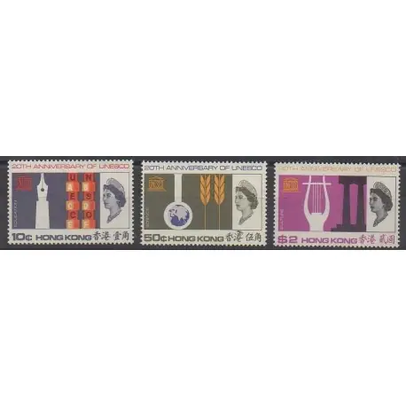 Bon Marché Hong-Kong - 1966 - No 222/224 - Nations unies