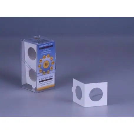 Etui pièce 30mm Boite de 25 autocollants Promotion