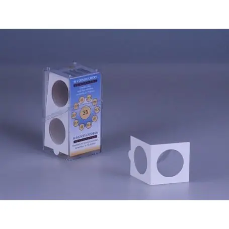 Etui pièce 35mm Boite de 25 autocollants Quantité Limitée