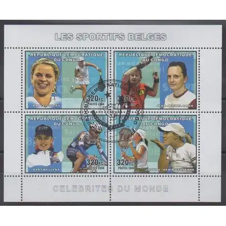 Prix Cassé Congo (République démocratique du) - 2006 - No 1699/1702 - Sports - Oblitérés
