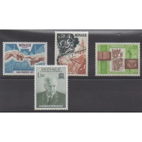 Quantité Limitée Monaco - 1971 - No 855/858