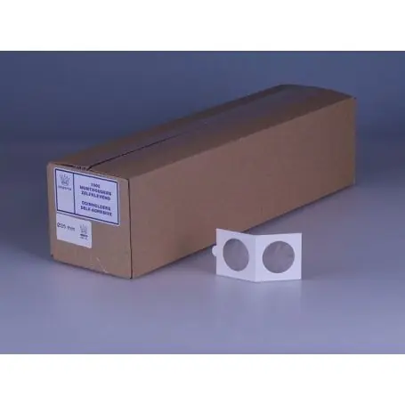 Satisfait Ou Remboursé Etui pièce 35mm Boite de 1000 autocollants