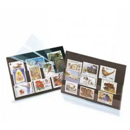 Paquet de 100 cartes d'envoi philatélique - 3 bandes avec rabat Nouvelle Collection