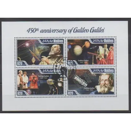 Offre Limitée Maldives - 2014 - No 4457/4460 - Astronomie - Oblitérés