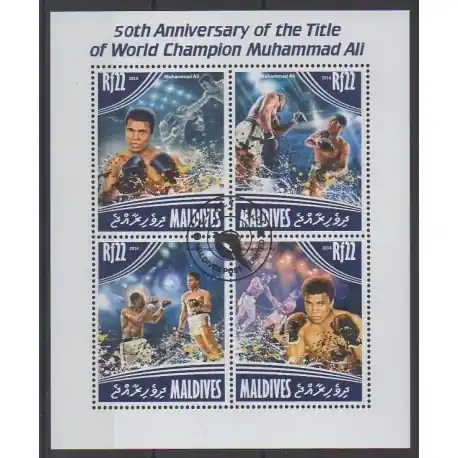 Maldives - 2014 - No 4405/4408 - Sports divers - Oblitérés Offre Limitée