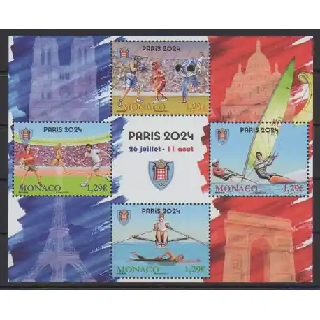 Monaco - 2024 - No 3452/3455 Offre Du Jour