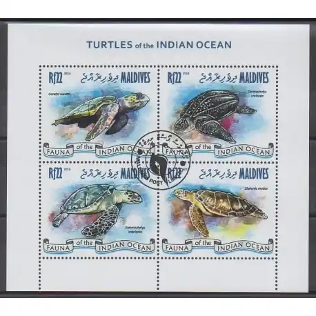 Maldives - 2013 - No 4043/4046 - Tortues - Oblitérés Meilleur Choix