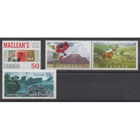 Prix Bas Canada - 2005 - No 2156/2159