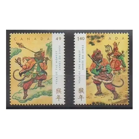 Marque Canada - 2004 - No 2048/2049 - Horoscope