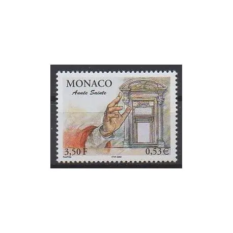 Certifié Monaco - 1999 - No 2227 - Religion