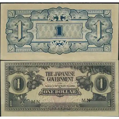 Malaisie - Pk N° 5M - Billet de banque de 1 Dollar Usine Directe