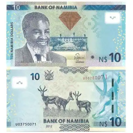 Populaire Namibie - Pk N° 16 - Billet de banque de 10 Dollars