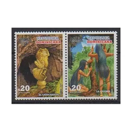 Prix Choc Dominicaine (République) - 2012 - No 1734/1735 - Littérature