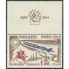 Offre Exclusive Timbre de collection France - 1422 Vignette Sup