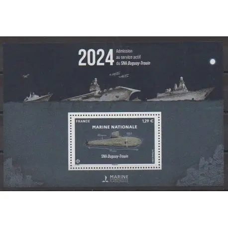 Prix Bas France - Blocs et feuillets - 2024 - No F5825 -Histoire militaire - Navigation -