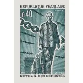 Livraison Gratuite Timbre de collection France - 1447a Non Dentel