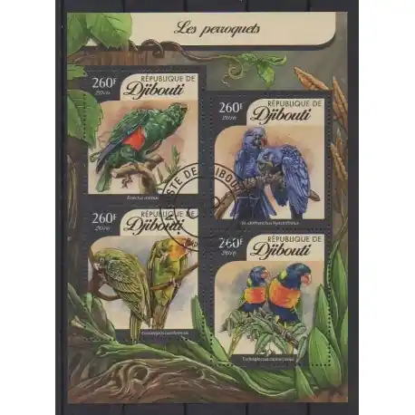 Meilleur Prix Djibouti - 2016 - No 915/918 - Oiseaux - Oblitérés