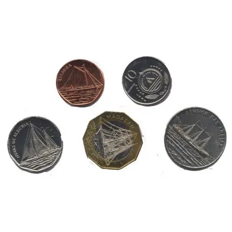 Satisfait Ou Remboursé Cap Vert - Série de 5 pièces différentes