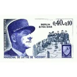 Livraison Mondiale Timbre de collection France - 1639a Non Dentel