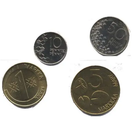 Populaire Gambie - Série de 4 pièces différentes