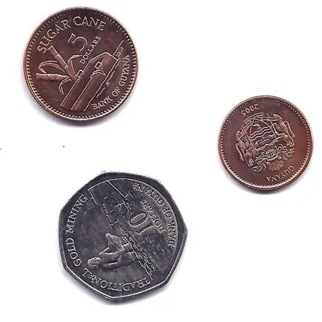 Guyane - Série de 3 pièces différentes Prix Promo