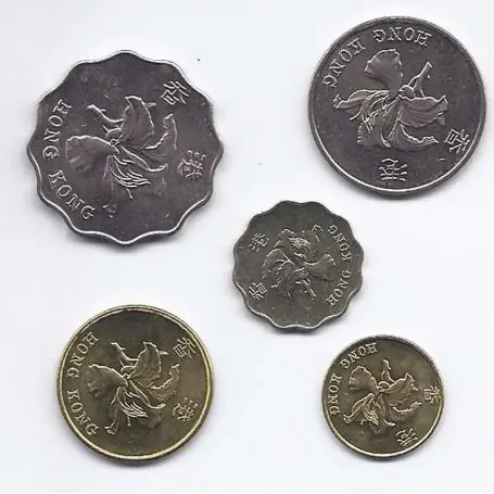 Nouveauté Hong Kong - Série de 5 pièces différentes