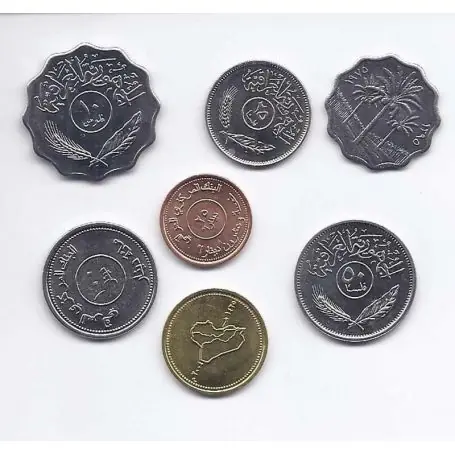 Fait Main Irak - Série de 7 pièces différentes