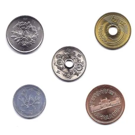 Japon - Série de 5 pièces différentes Offre Spéciale