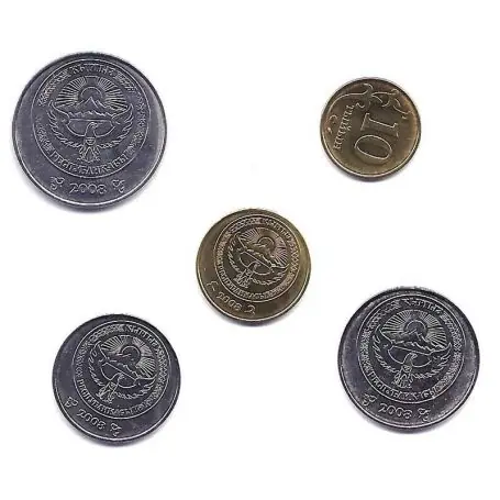 Gros Lot Kirghistan - Série de 5 pièces différentes