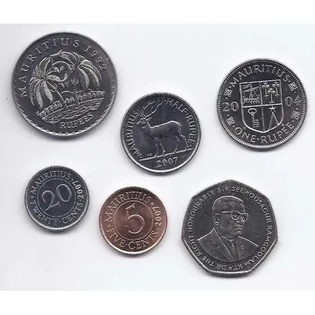 Prix Cassé Maurice - Série de 6 pièces différentes