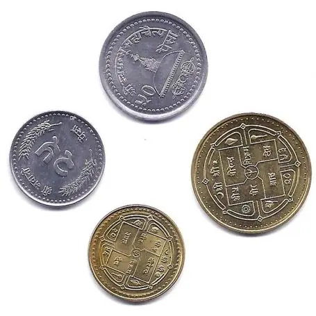Nepal - Série de 4 pièces différentes Exclusif