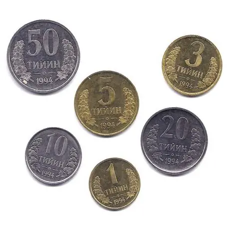 Pas Cher Ouzbekistan - Série de 6 pièces différentes