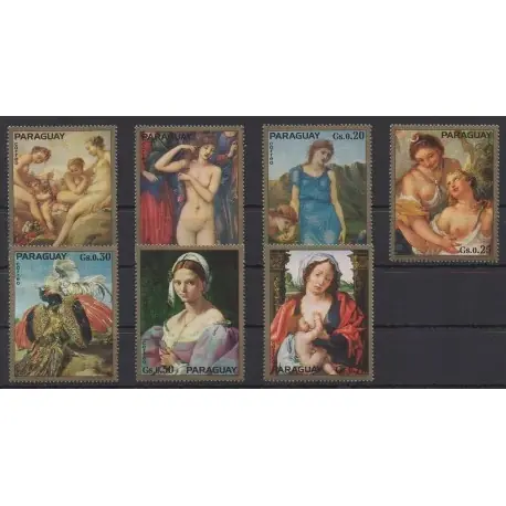 Paraguay - 1974 - No 1367/1373 - Peinture Must-Have