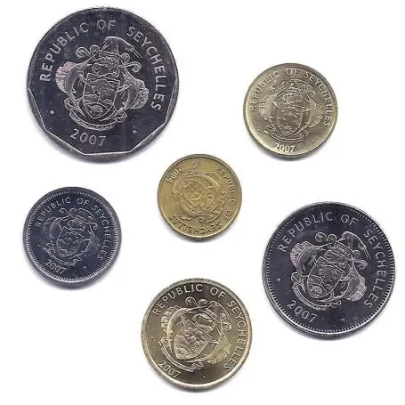 Seychelles - Série de 6 pièces différentes Prix Promo