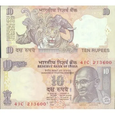 Billets de collection Inde Pk N° 95 - 10 Ruppee Affaire À Saisir