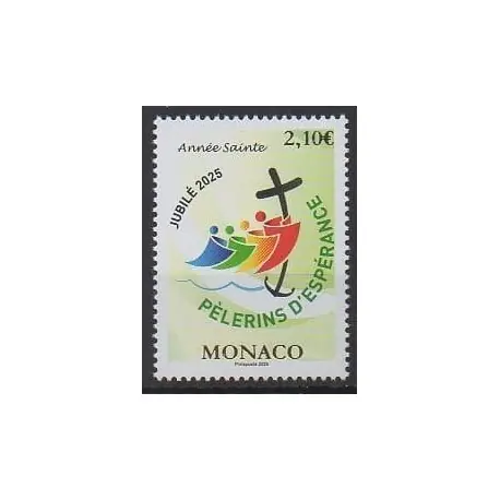 Monaco - 2025 - No 3468 - Religion Livraison Mondiale