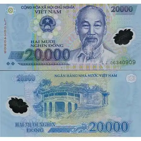Nouveauté Billets de collection Vietnam Nord Pk N° 120 - 20 000 Dong