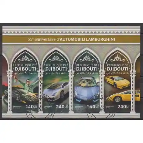 Offre Limitée Djibouti - 2018 - No 2064/2067 - Voitures - Oblitérés